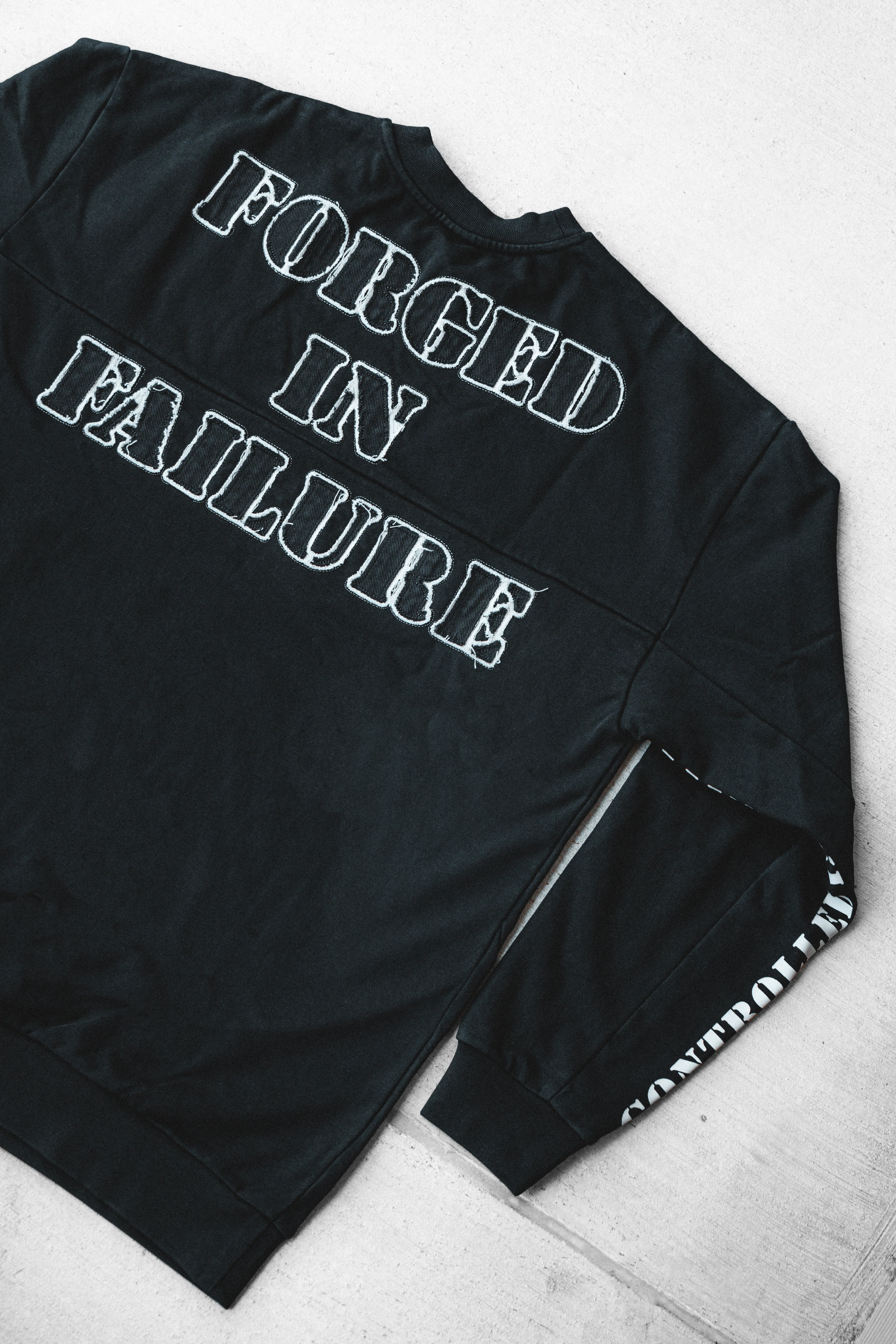Black Forged in Failure Crewneck - Image 6