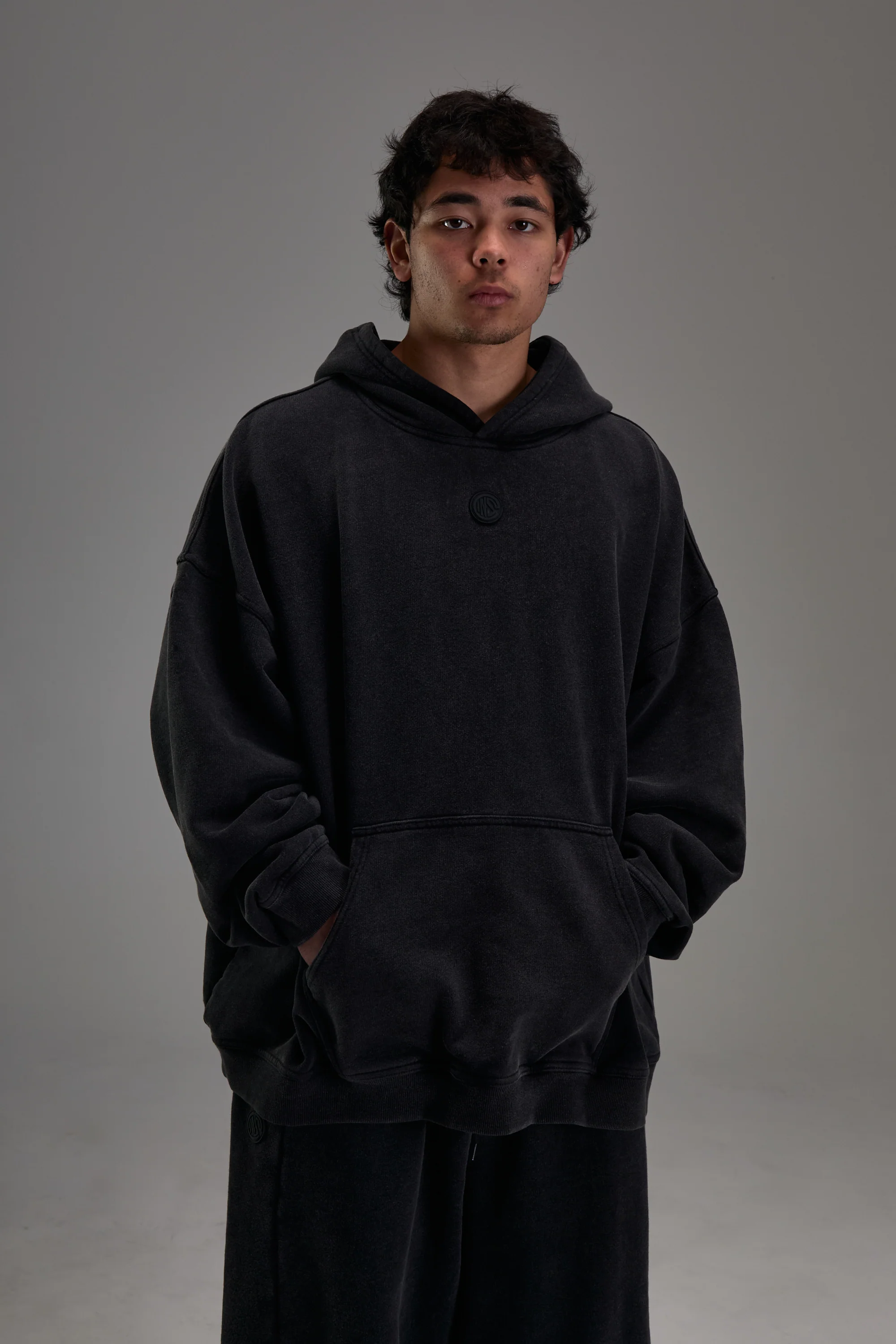 Faded Black Heavyweight Pullover - Image 3