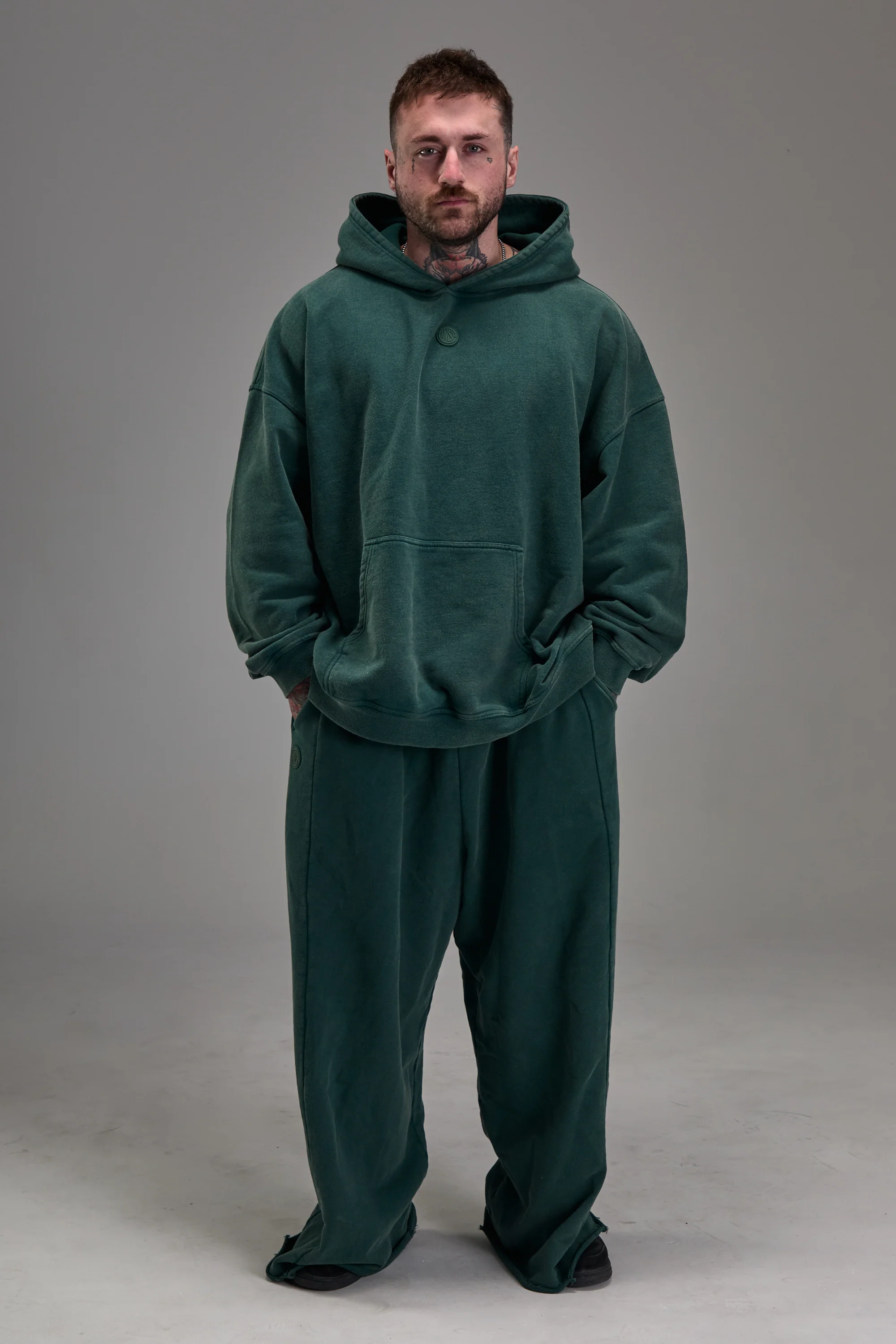 Forest Green Heavyweight Pullover (1 Month PRE-ORDER) - Image 2