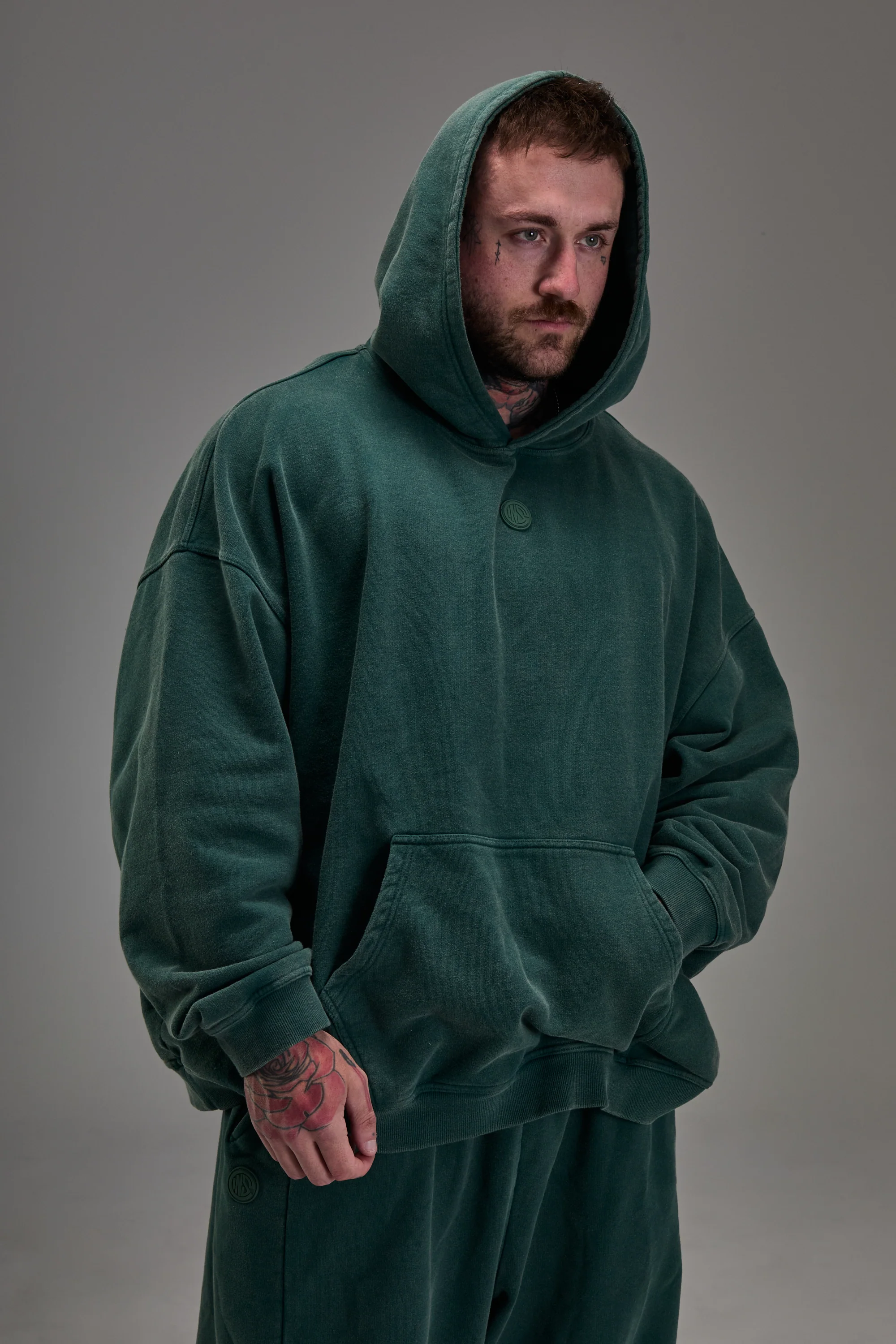 Forest Green Heavyweight Pullover (1 Month PRE-ORDER) - Image 6