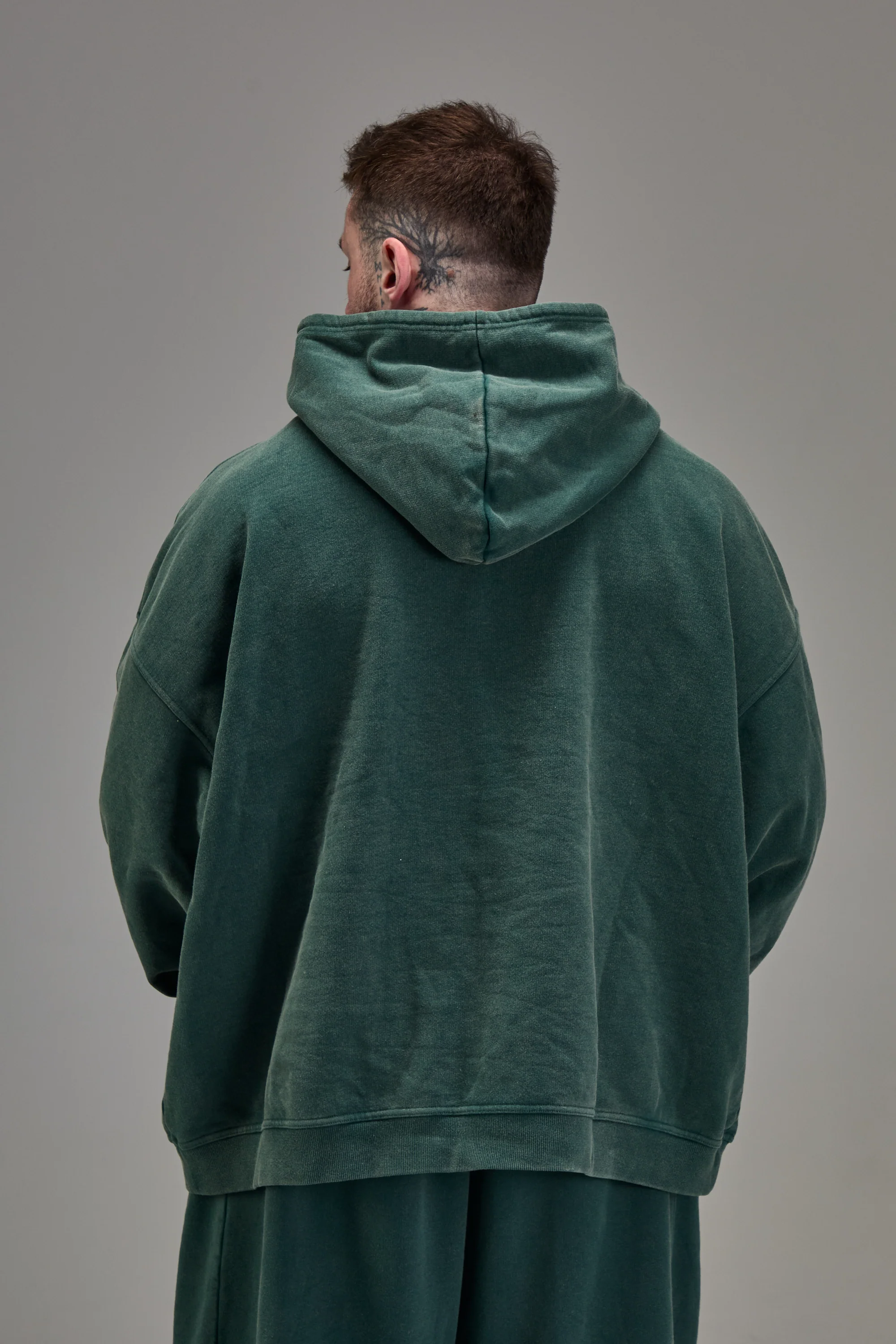 Forest Green Heavyweight Zip Up - Image 4