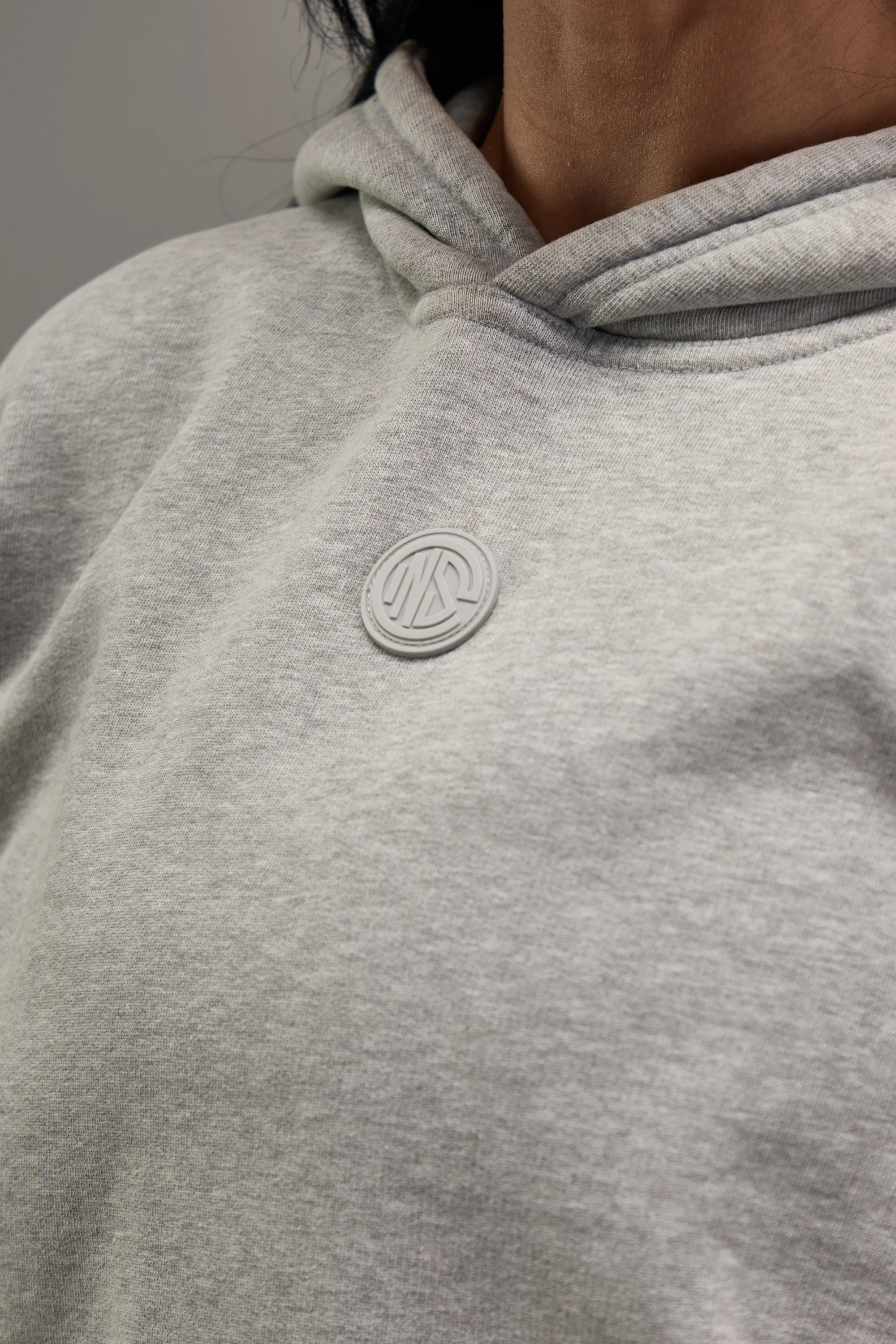 Heather Grey Heavyweight Pullover - Image 3