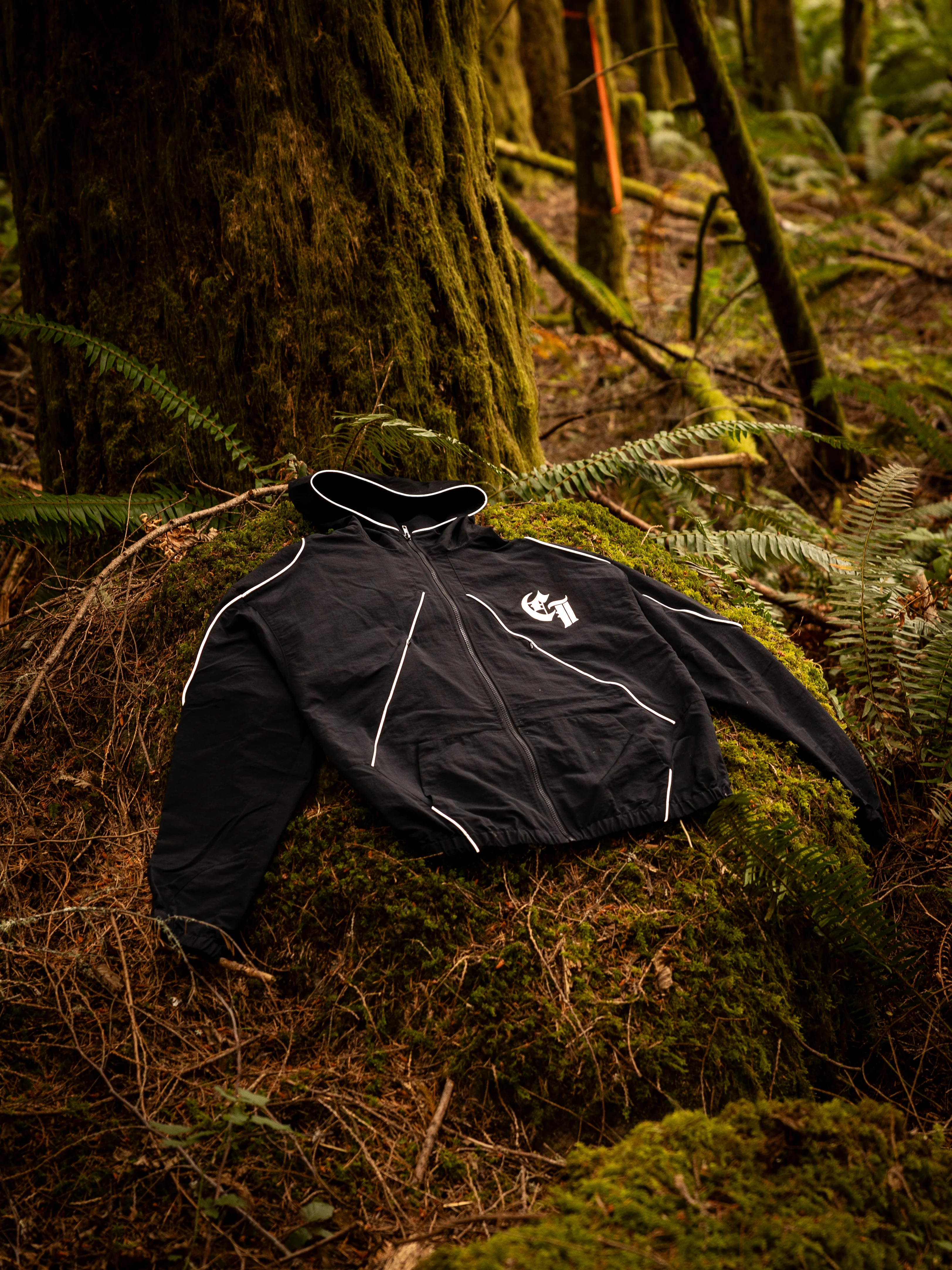 Prime Layer Midnight Black Track Jacket - Image 3