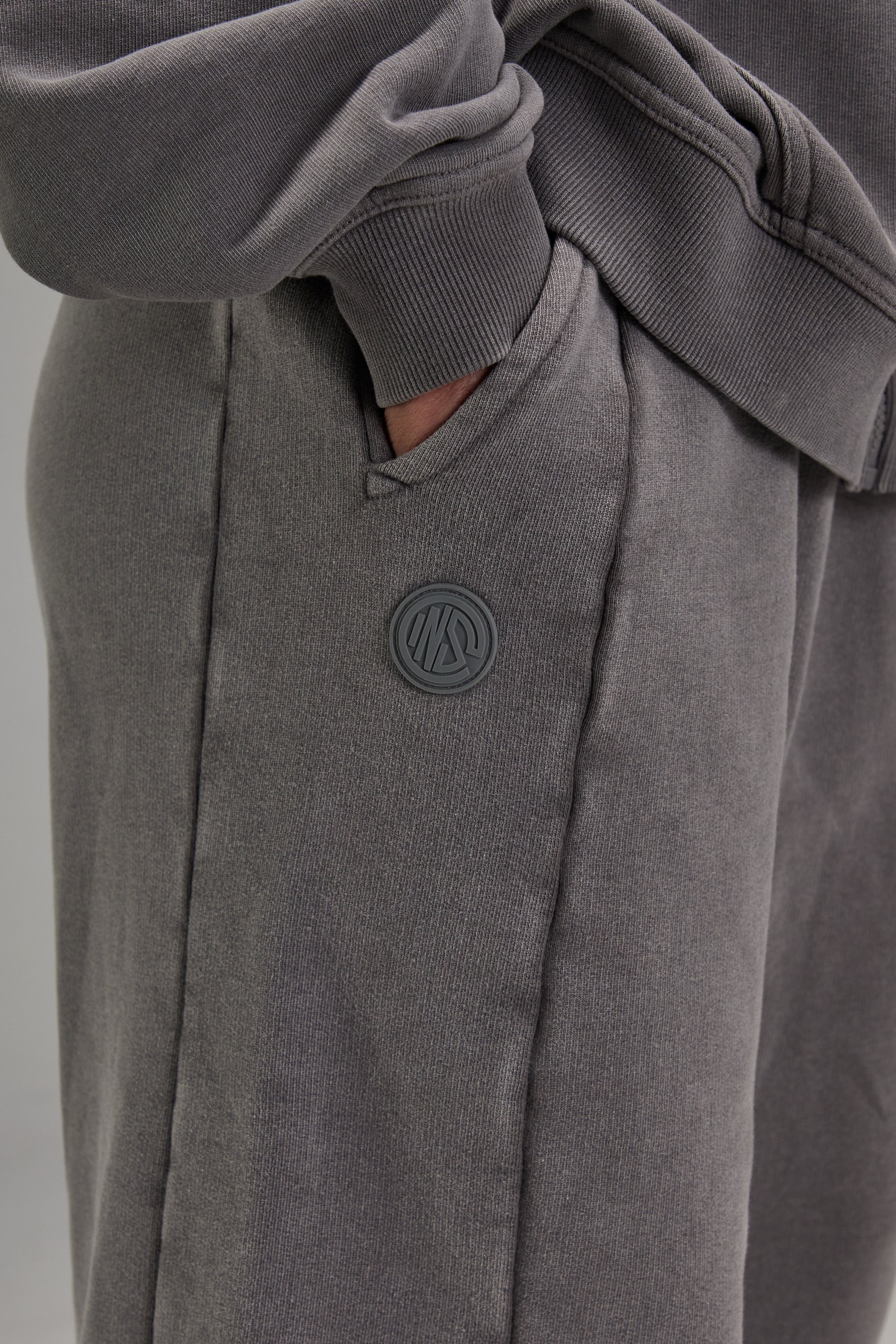Gunmetal Gray Heavyweight Sweatpants - Image 3