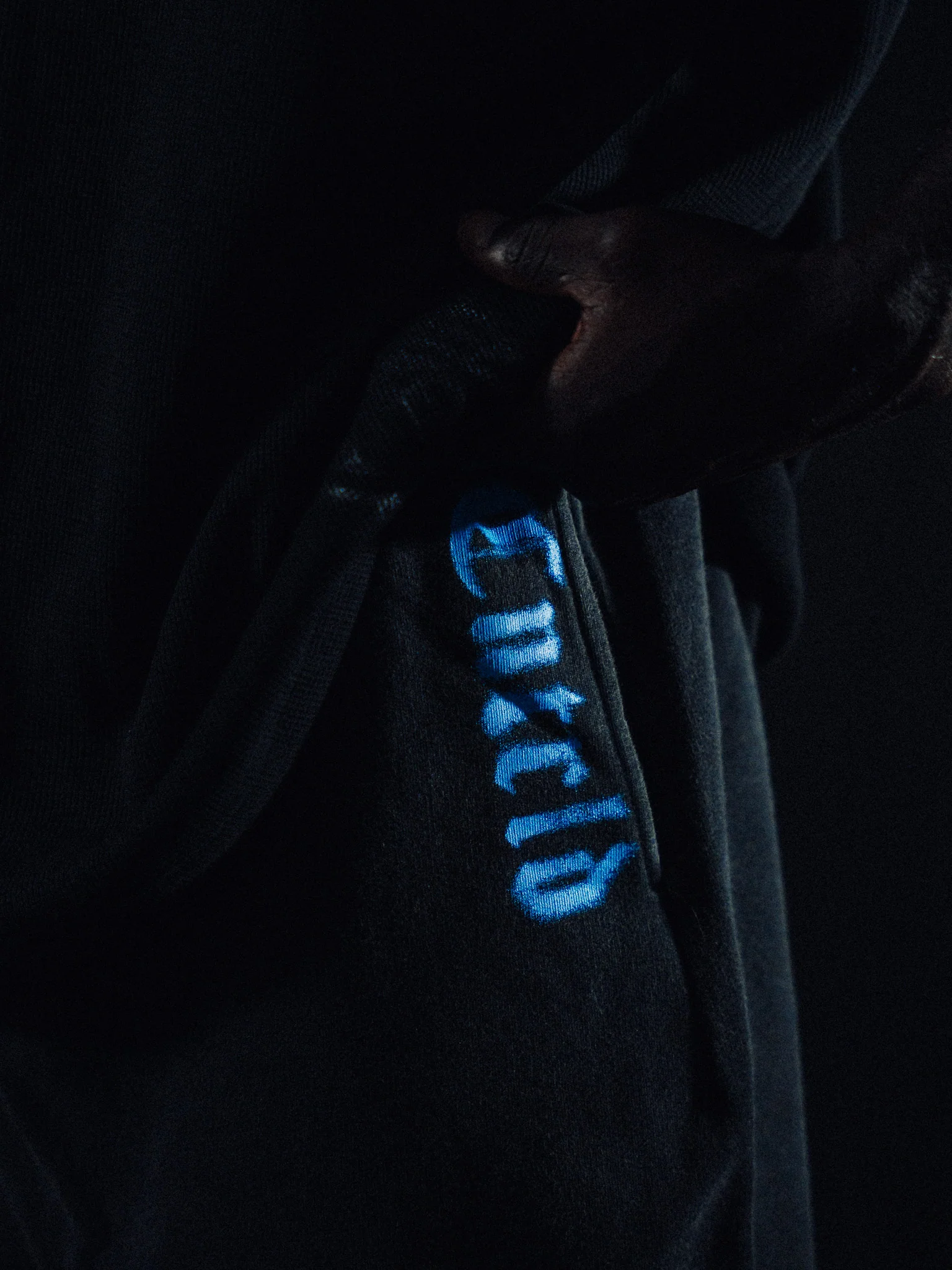 Butterfly Blue Wide Leg Sweats - Image 4