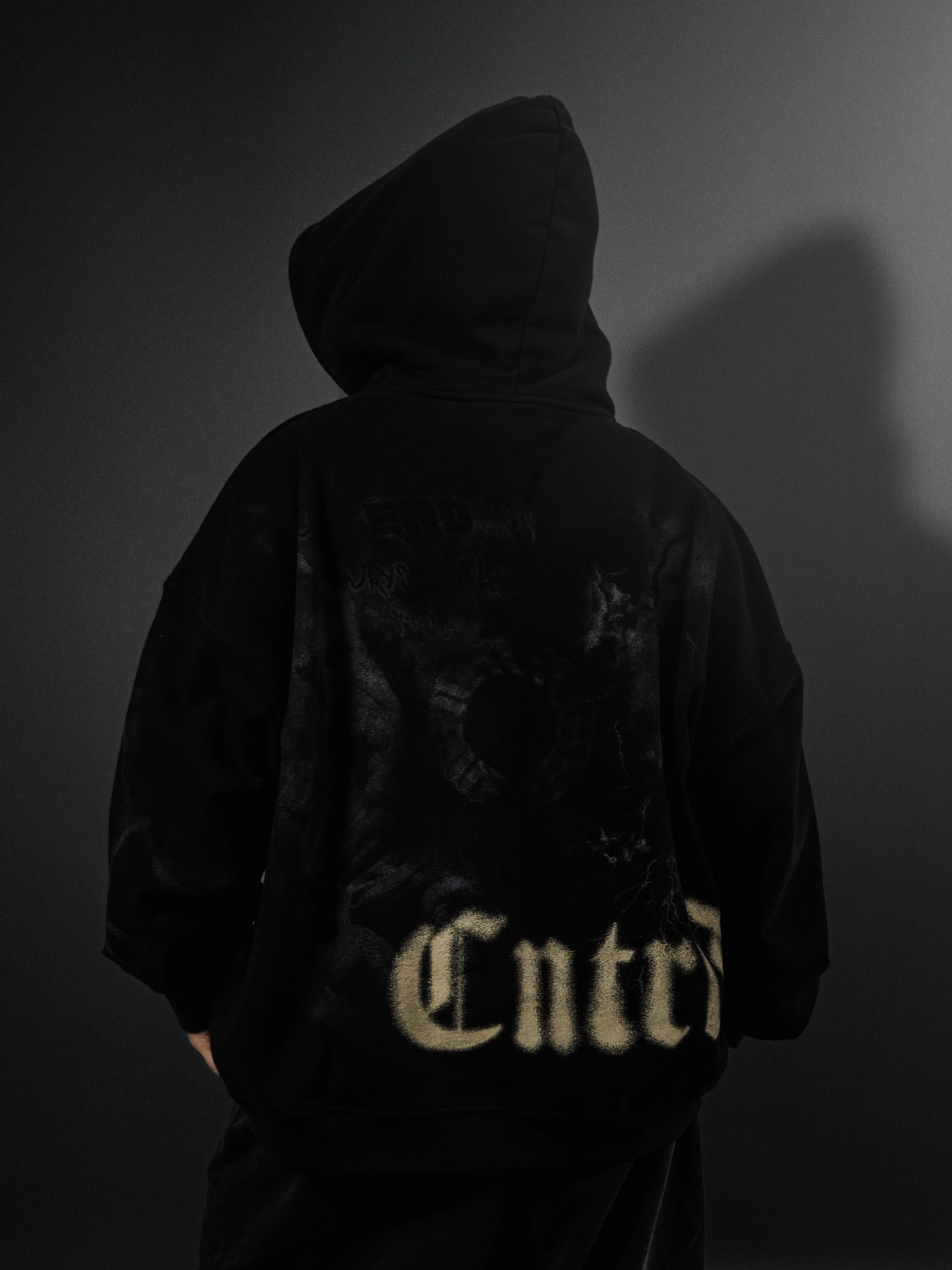 Smoke Zip Up Hoodie - Image 4