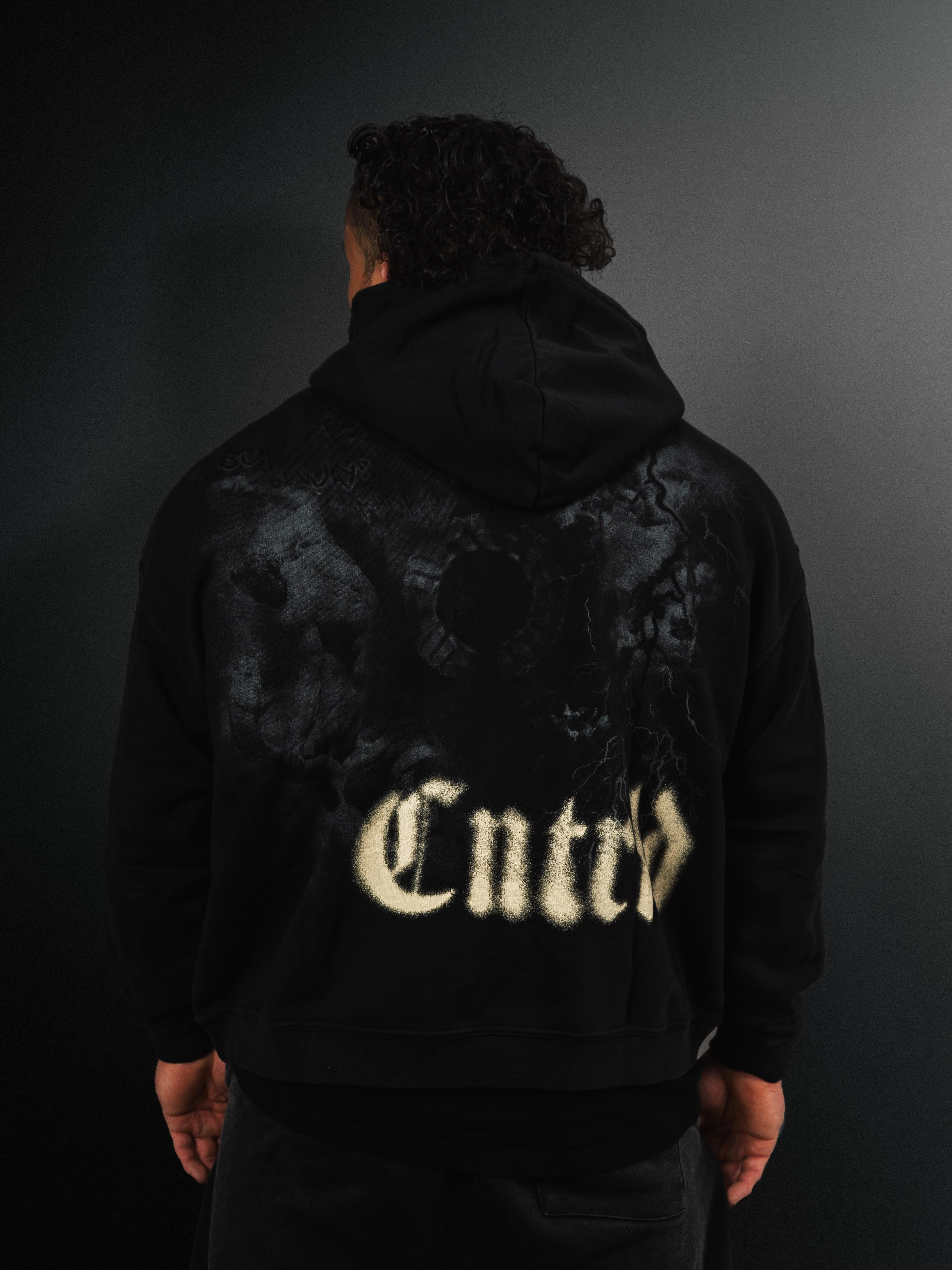 Smoke Zip Up Hoodie - Image 6