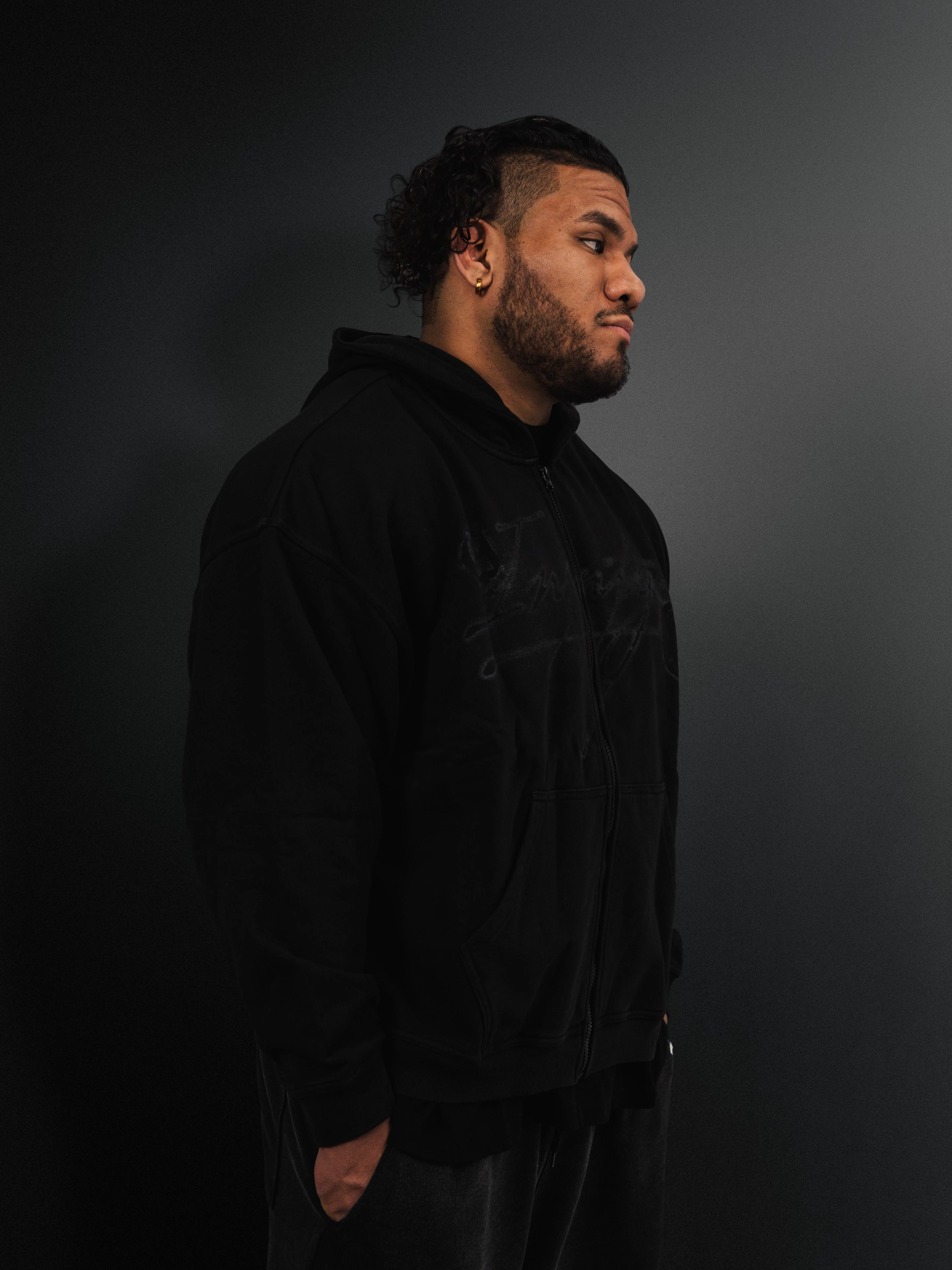 Smoke Zip Up Hoodie - Image 9