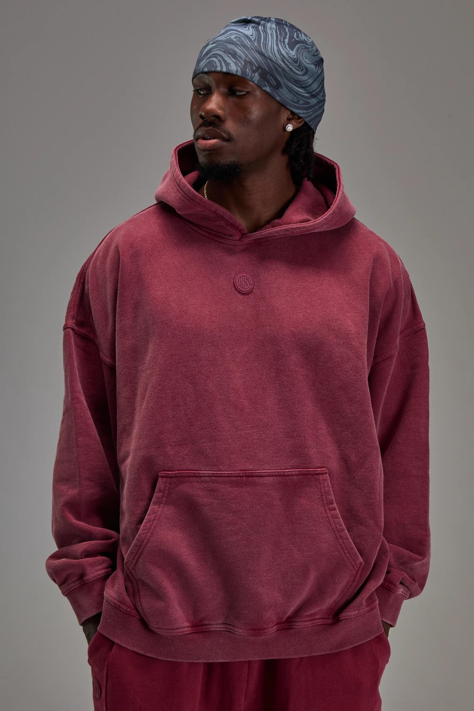 Washed Red Heavyweight Pullover - Image 2