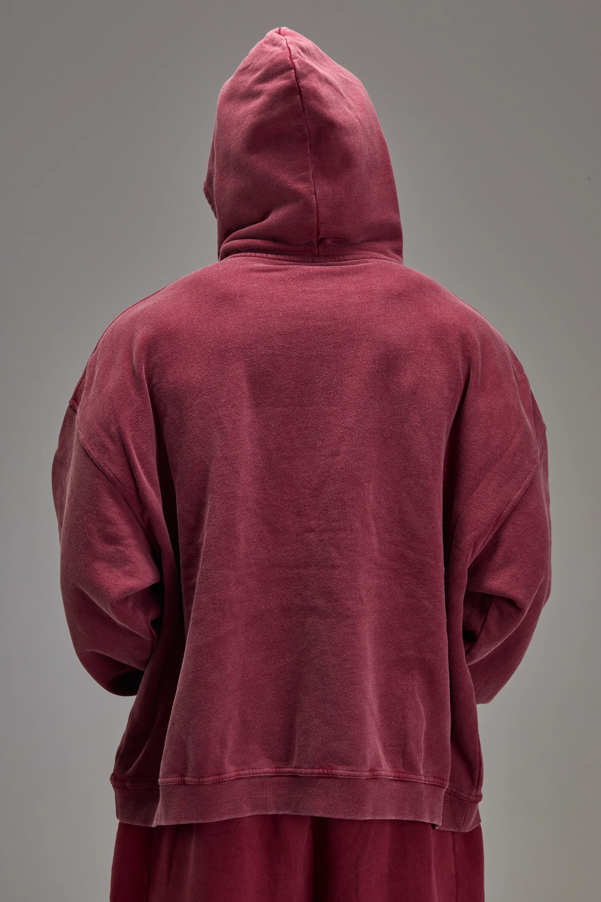 Washed Red Heavyweight Pullover - Image 4